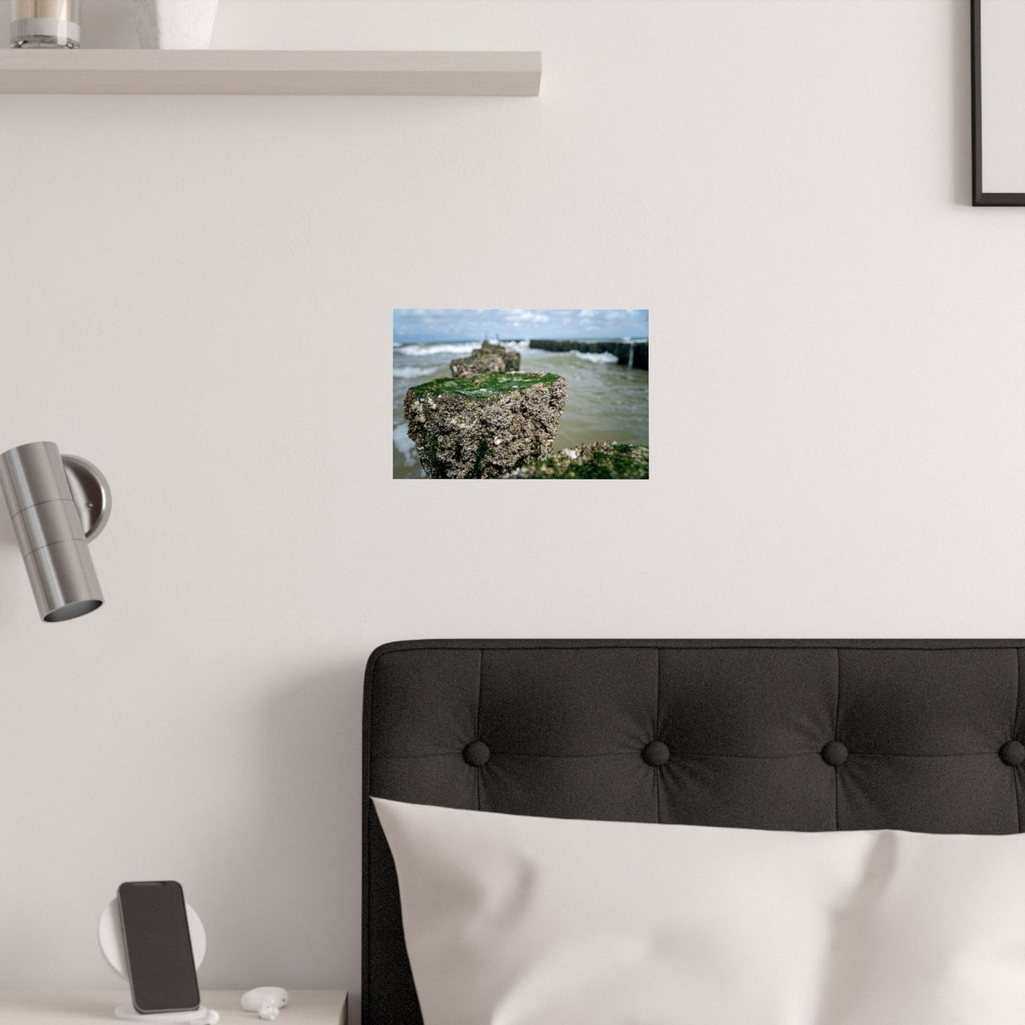 Satin Poster - Wadden Sea Panoramic View, Rocks