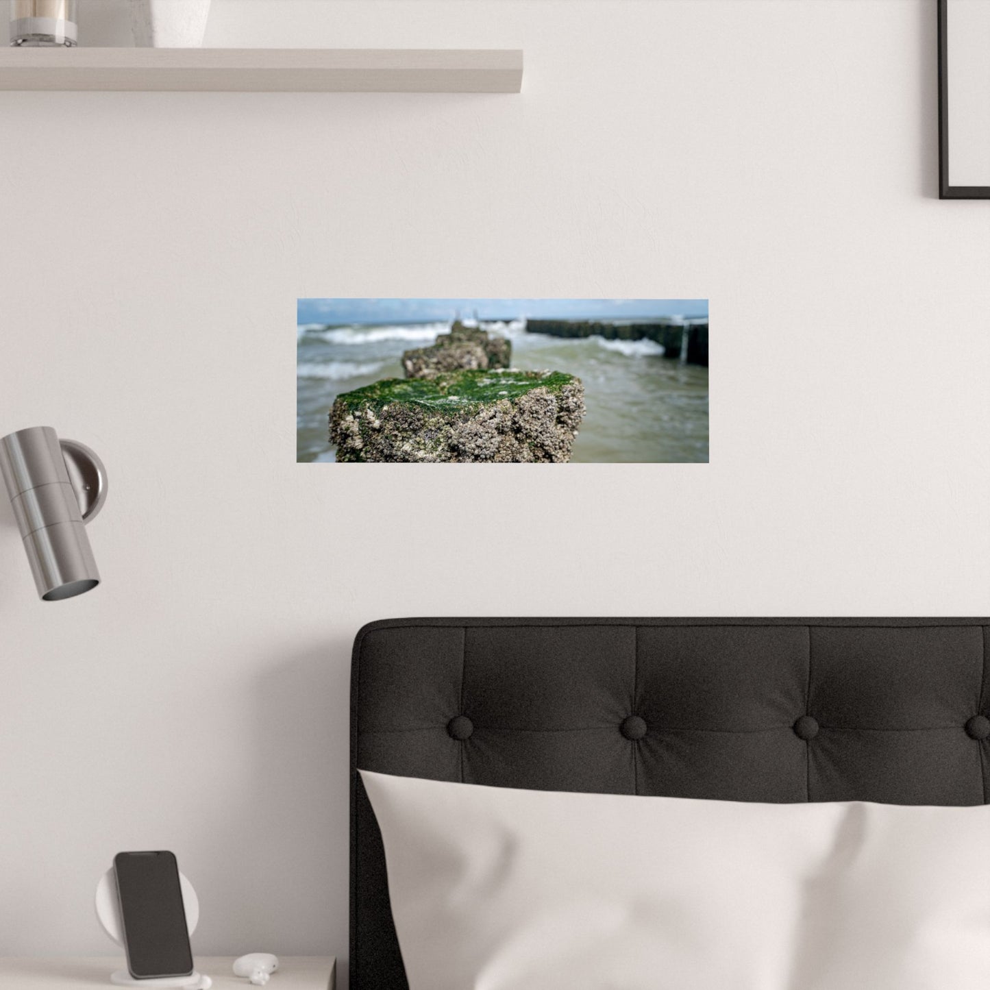 Satin Poster - Wadden Sea Panoramic View, Rocks