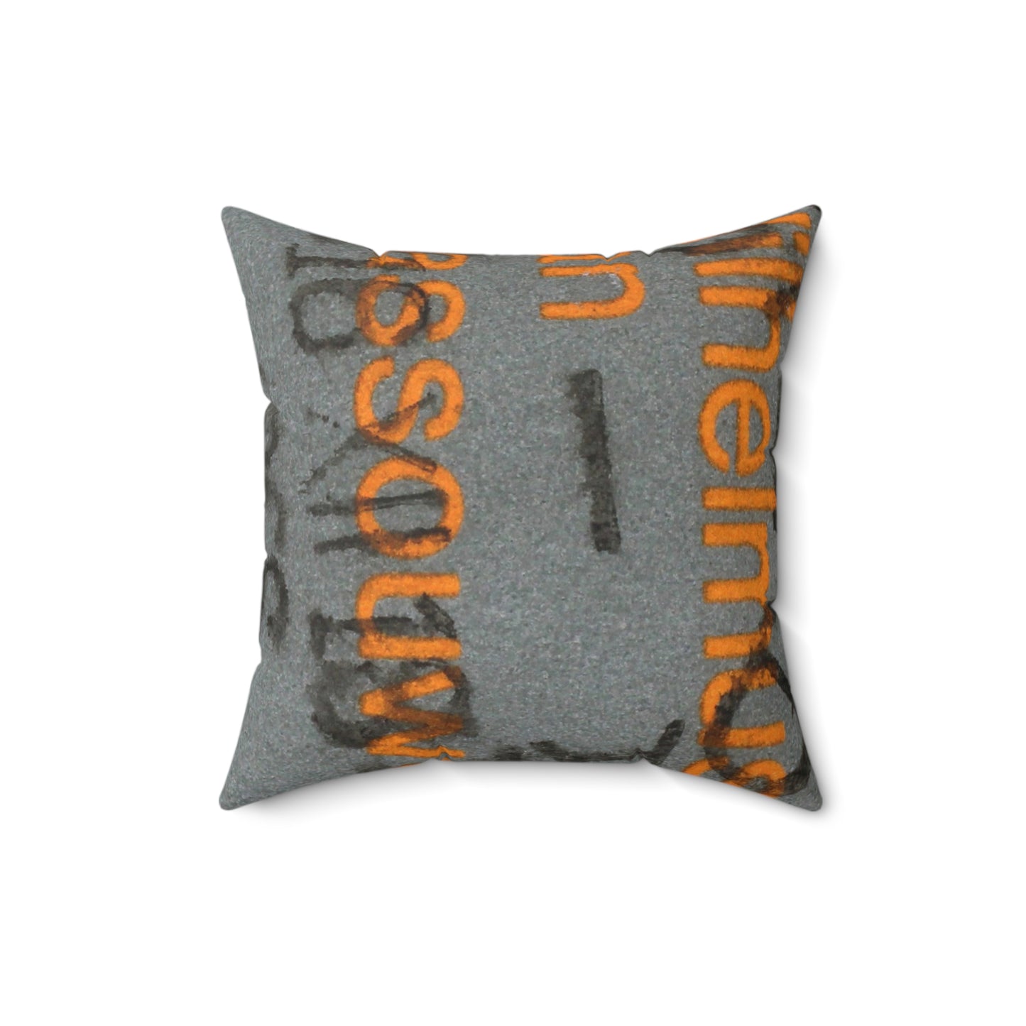 Spun Polyester Square Pillow