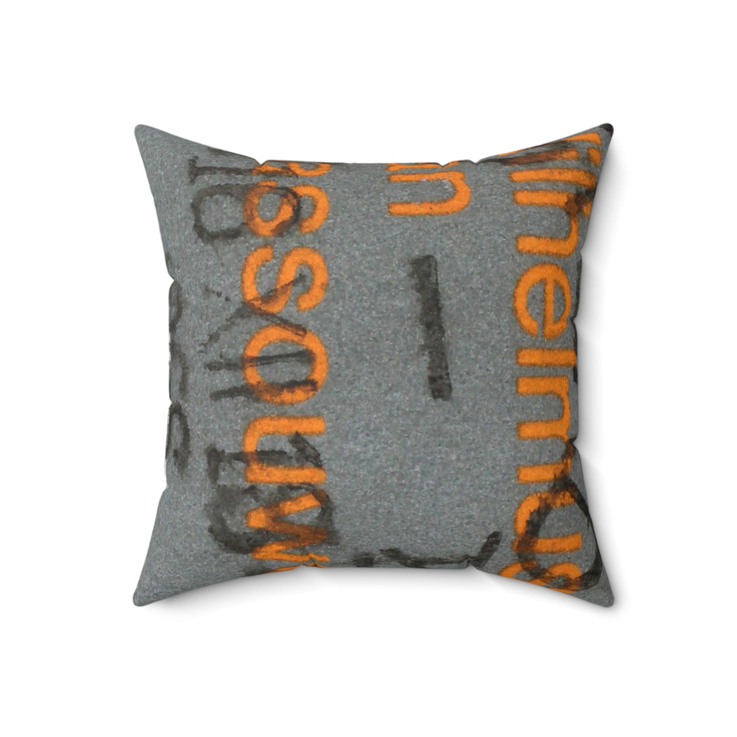 Spun Polyester Square Pillow