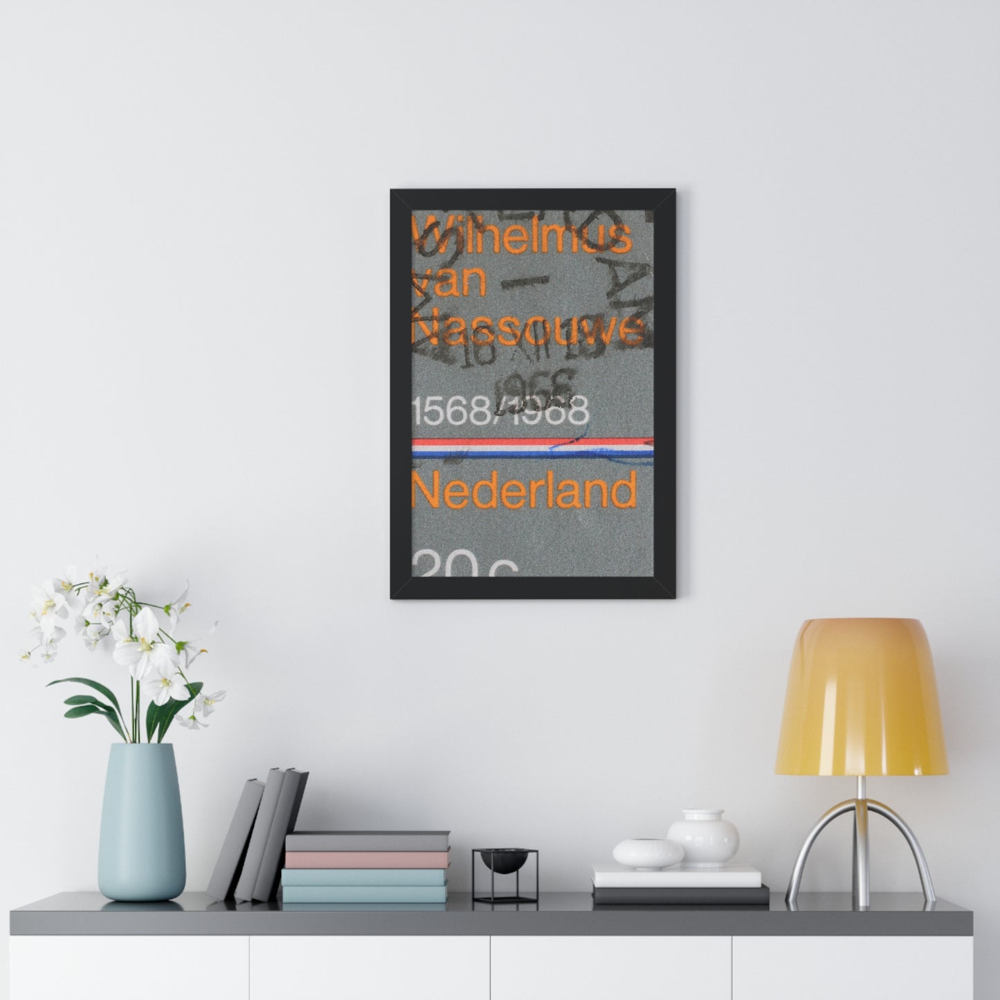 Framed Vertical Poster