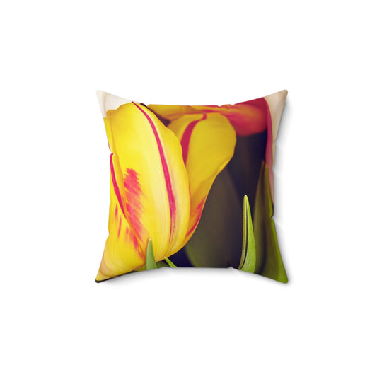 Spun Polyester Square Pillow