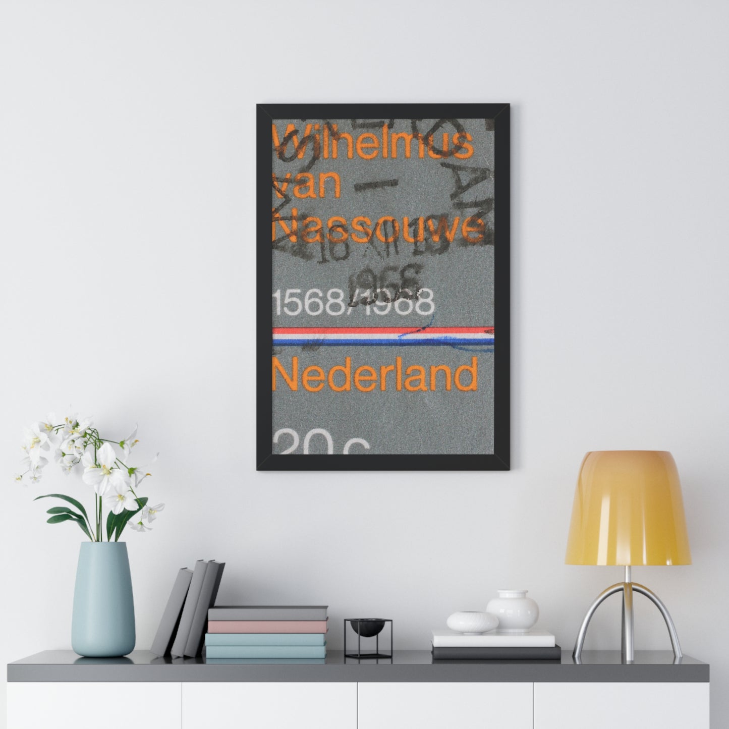 Framed Vertical Poster