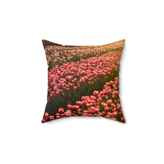 Spun Polyester Square Pillow