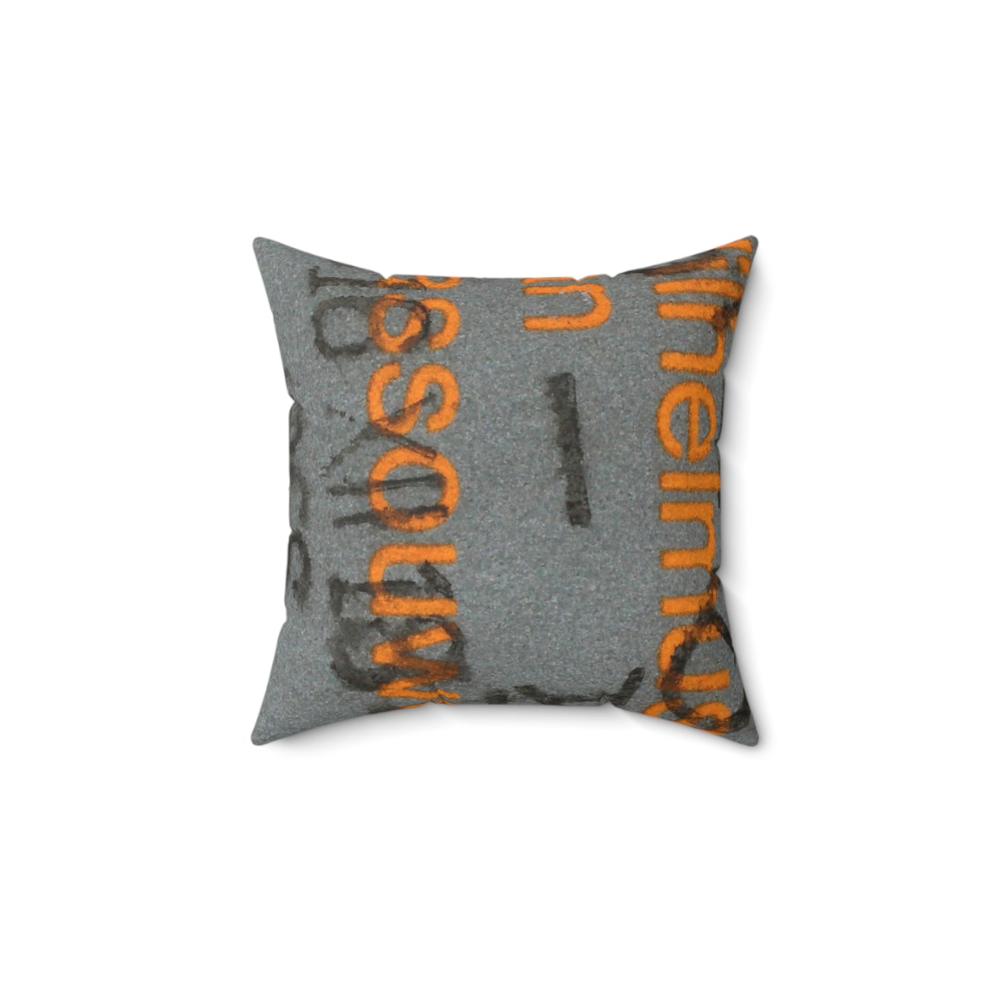 Spun Polyester Square Pillow