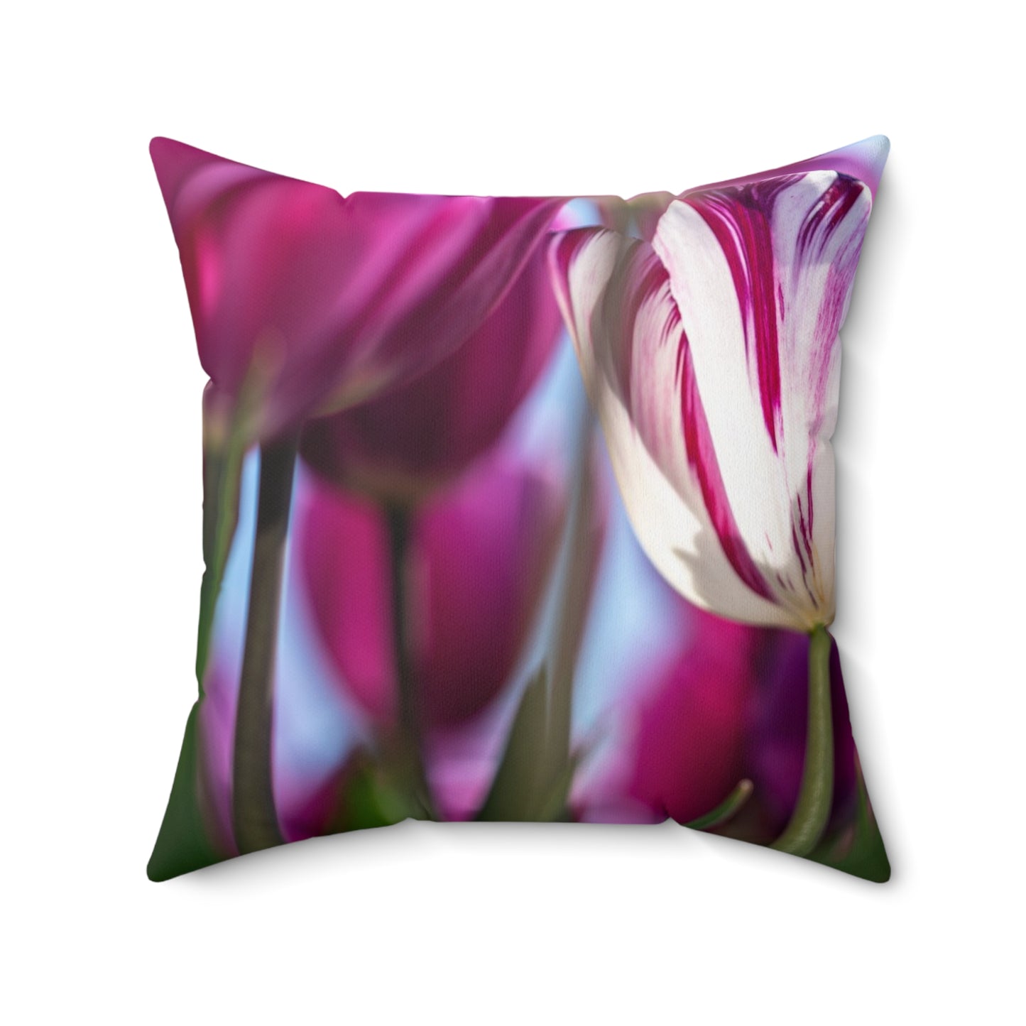 Spun Polyester Square Pillow