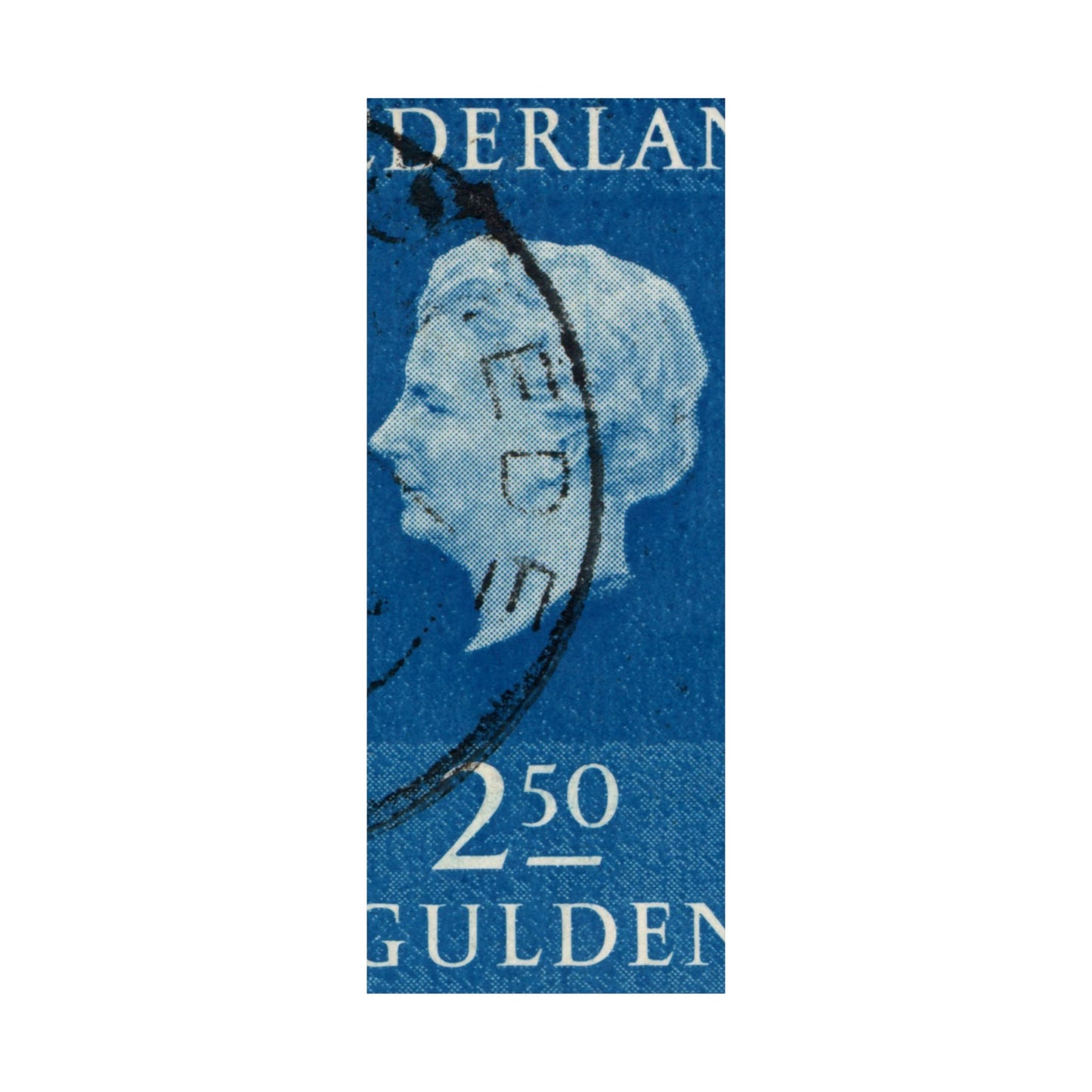 Satin Poster - Queen Wilhelmina Stamp Edition