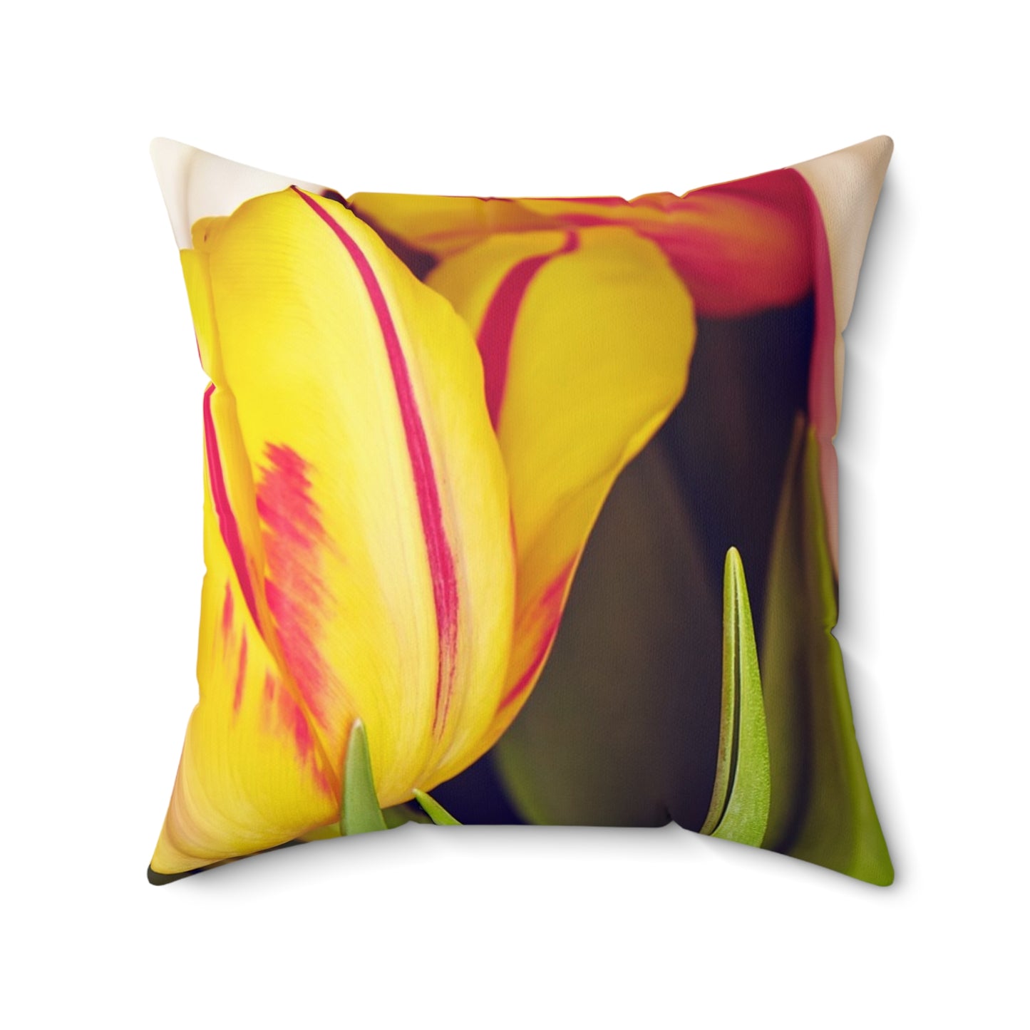 Spun Polyester Square Pillow