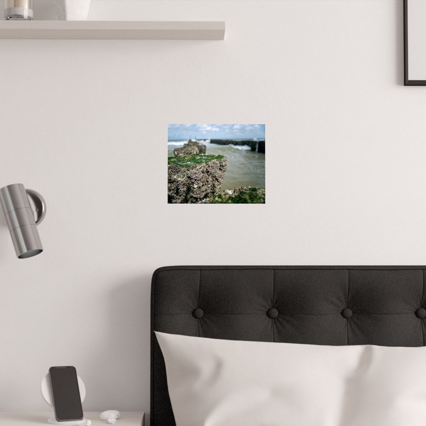 Satin Poster - Wadden Sea Panoramic View, Rocks
