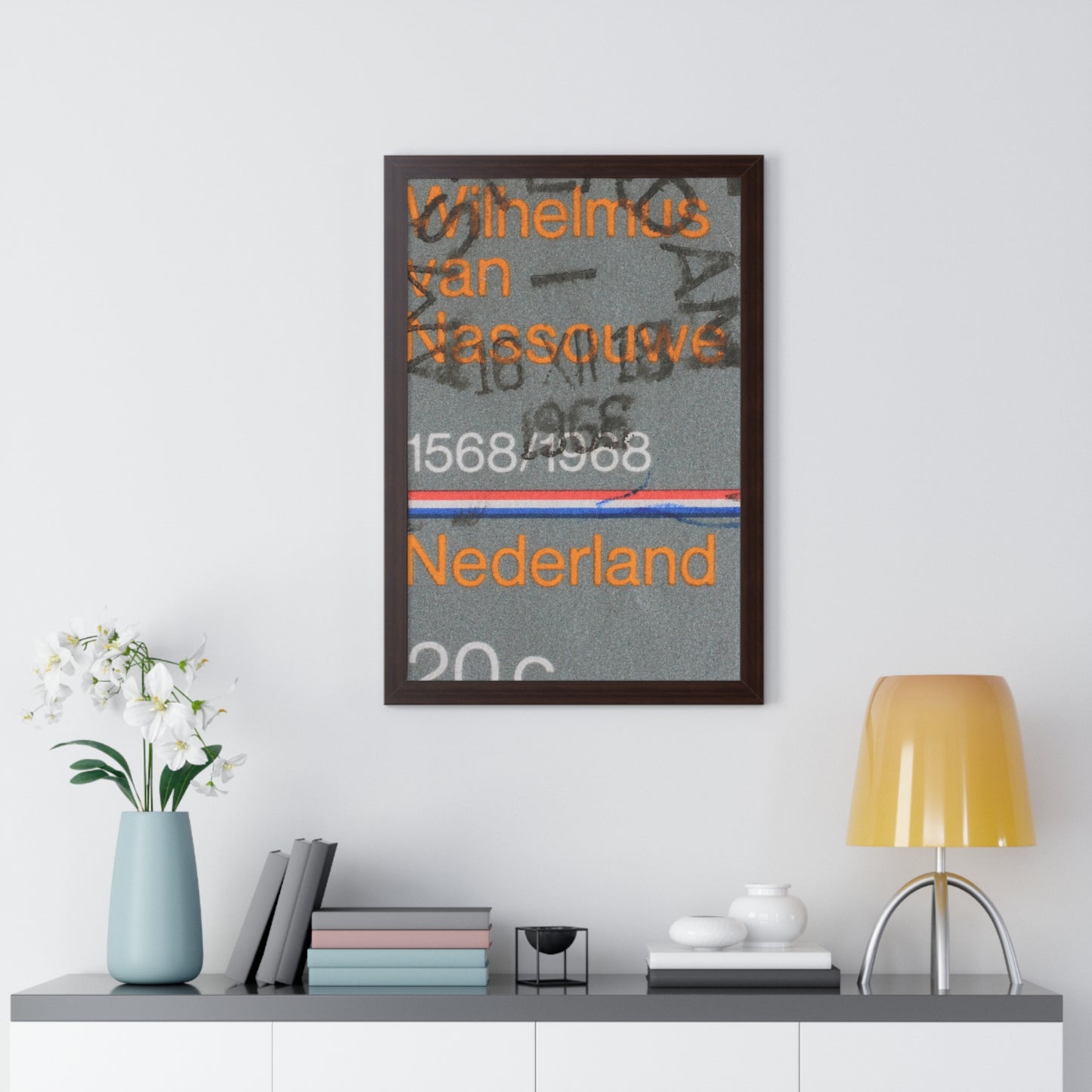 Framed Vertical Poster