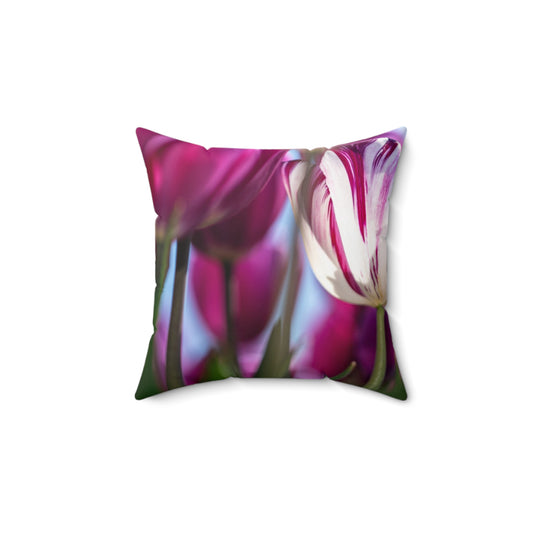 Spun Polyester Square Pillow