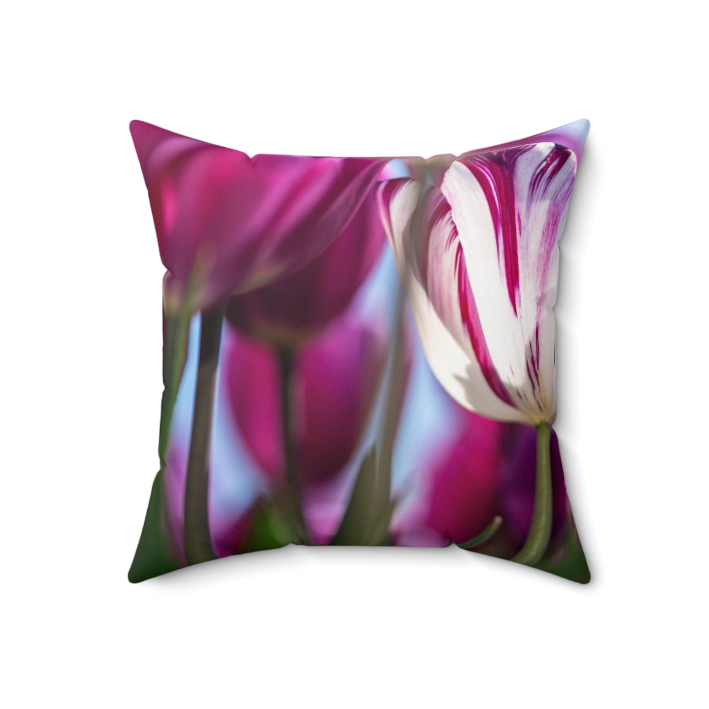 Spun Polyester Square Pillow