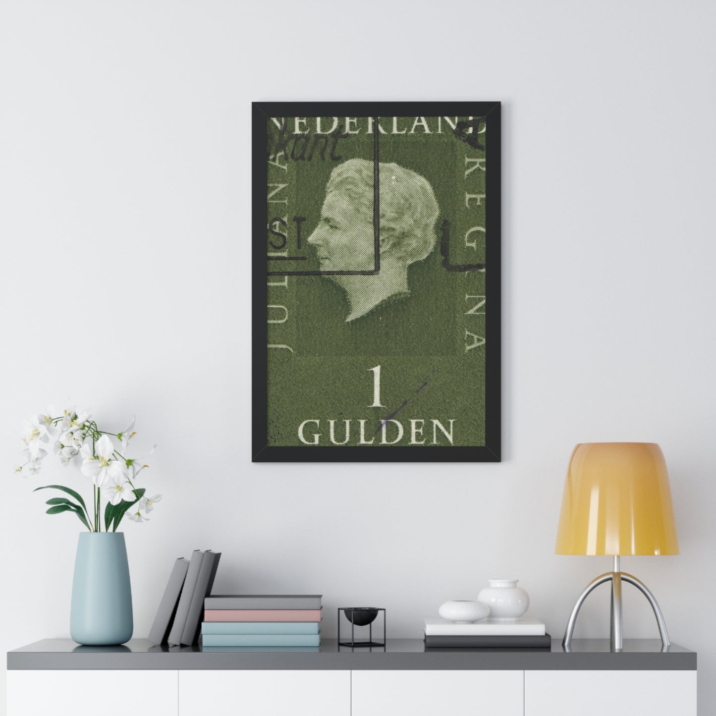 Framed Vertical Poster