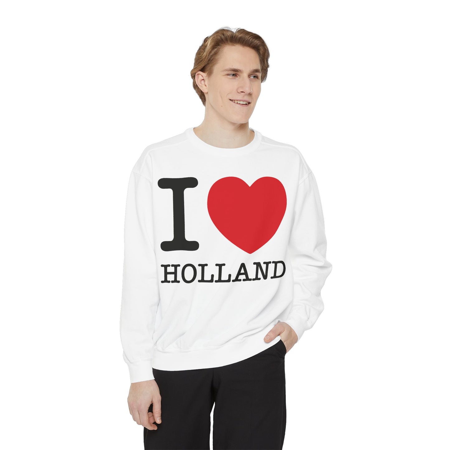 Unisex Garment-Dyed Sweatshirt